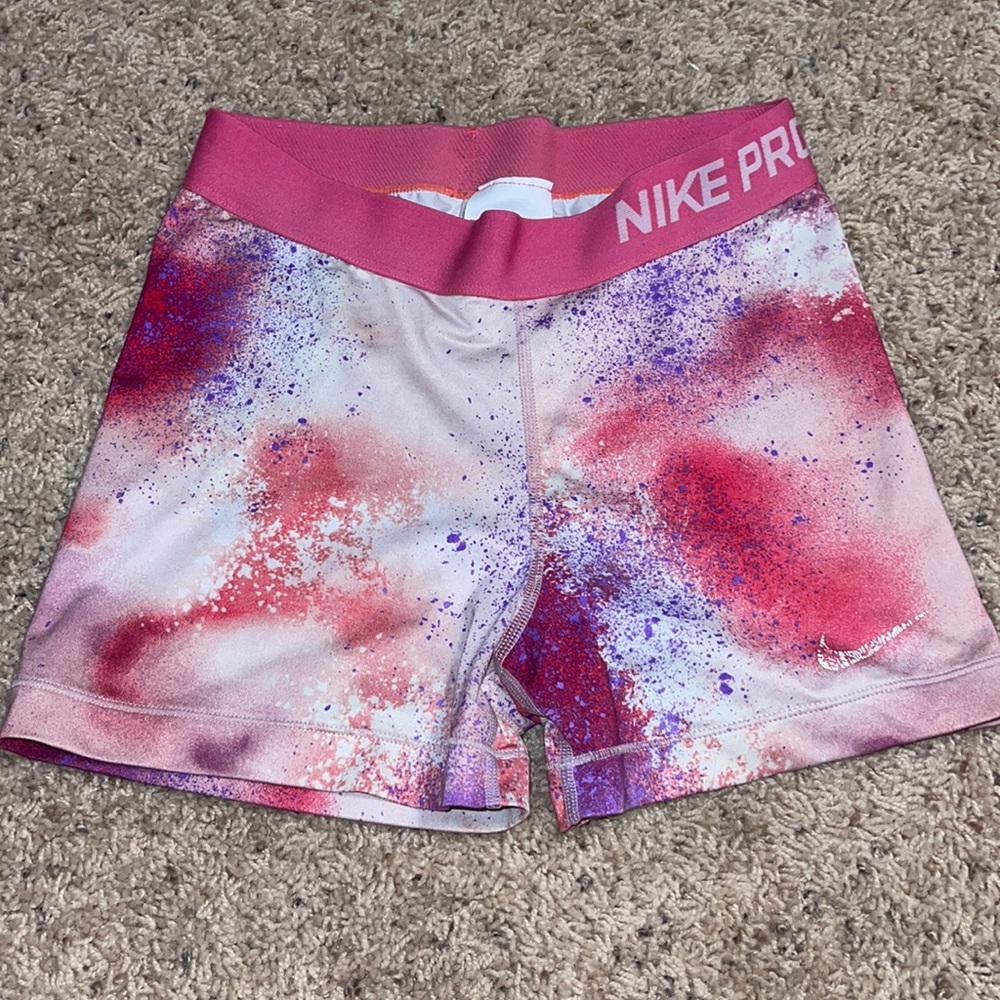 Nike spandex running shorts